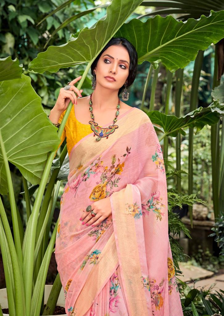 Kashvi Saheli 2701 Regular Wear Printed Wholesale Chiffon Sarees
